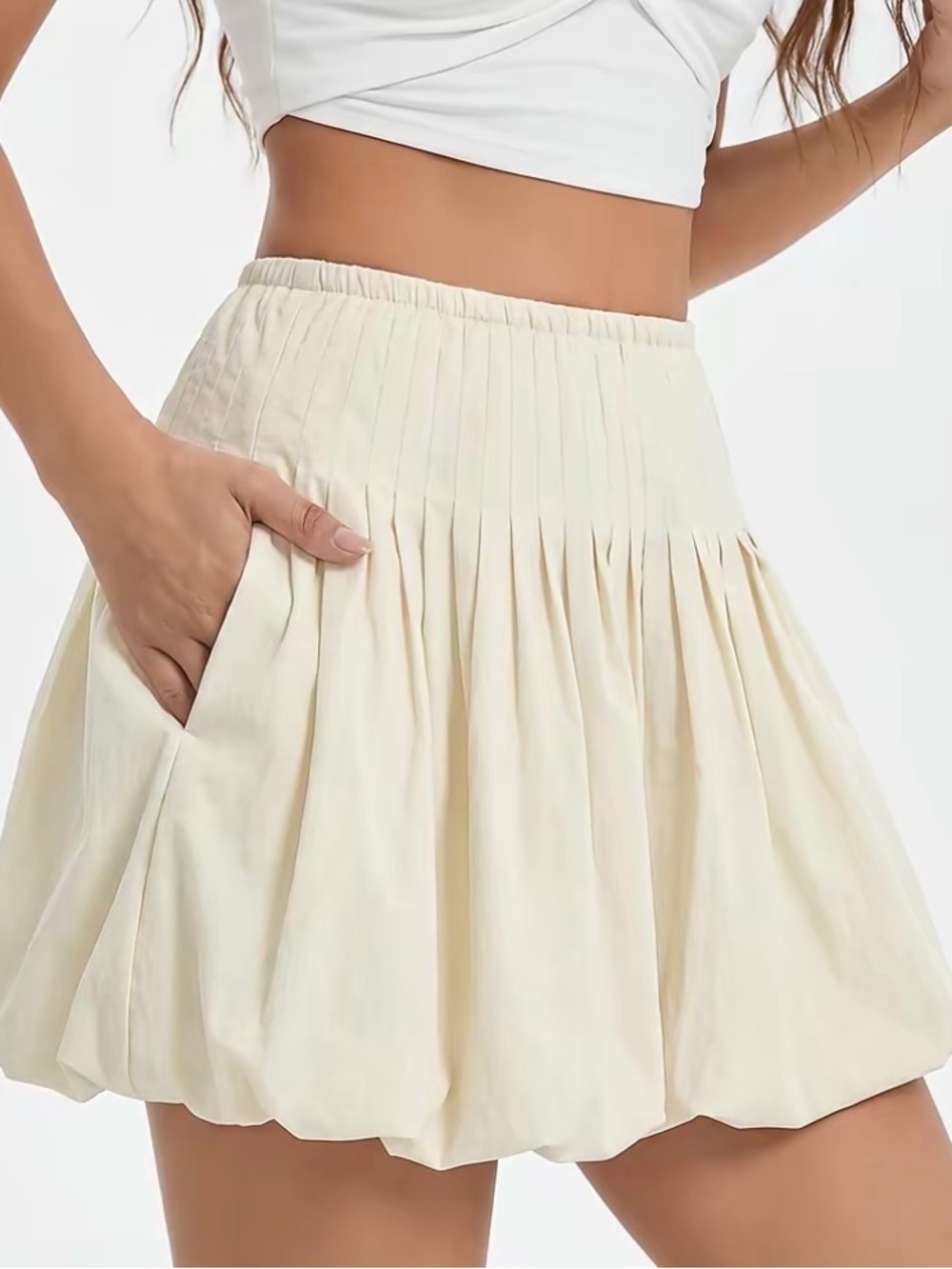 🏸 AMZ Women’s Bubble Mini Skort with Pockets